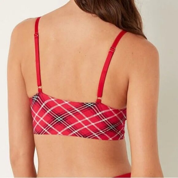 NWT PINK Victoria Secret Loungin Wireless Push-Up Bra - M NWT - Picture 11 of 13